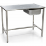 Table de dessouvidage inox - 900 x 600 mm