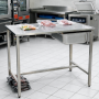 Table de dessouvidage inox - 900 x 600 mm