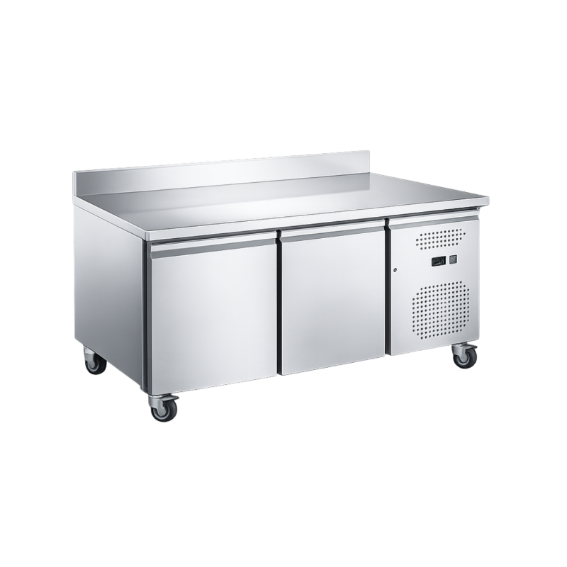 Tour pâtissier réfrigéré avec dosseret 2 portes