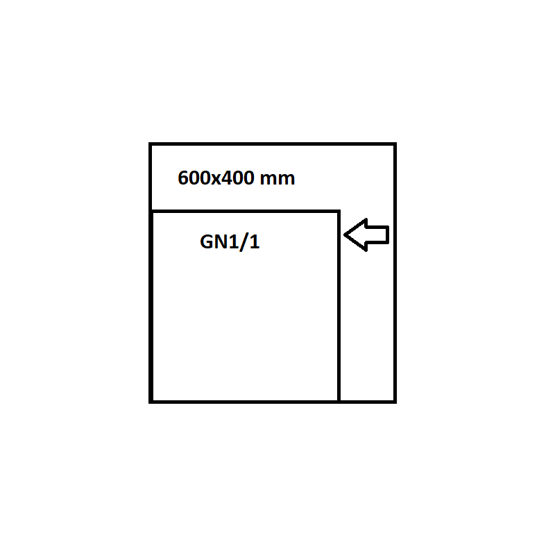 Kit de transformation glissières GN1/1