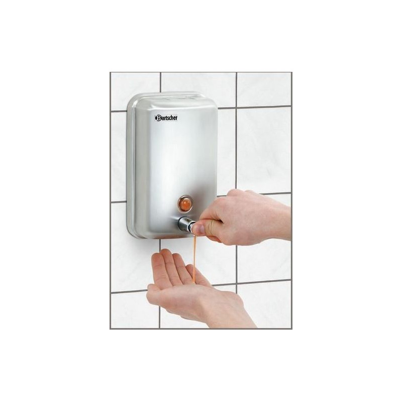 Distributeur de savon montage mural inox