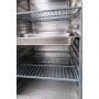 Armoire Réfrigérée Négative GN 2/1 – 650 Litres - Congélateur - Glissières fixes embouties dans la paroi intérieure