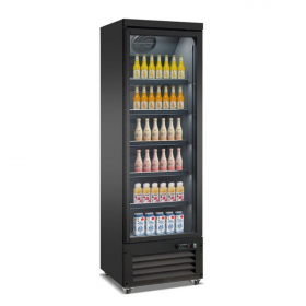 Armoire réfrigérée libre service 1 porte vitrée - 450 L