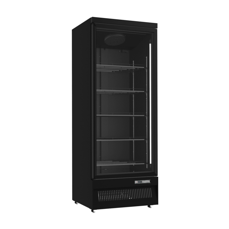 Armoire réfrigérée libre service avec portes battantes positive