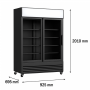 Armoire à boissons 2 portes coulissantes 630 Litres