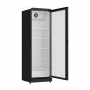 Armoire à boissons réfrigérée 400L noire et blanche 1 porte Luxe