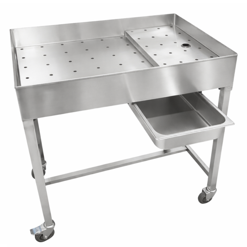 Chariot de Dessouvidage Inox - 900 × 600 mm