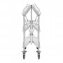 Chariot de Service Pliable en Inox - 635 x 400 mm
