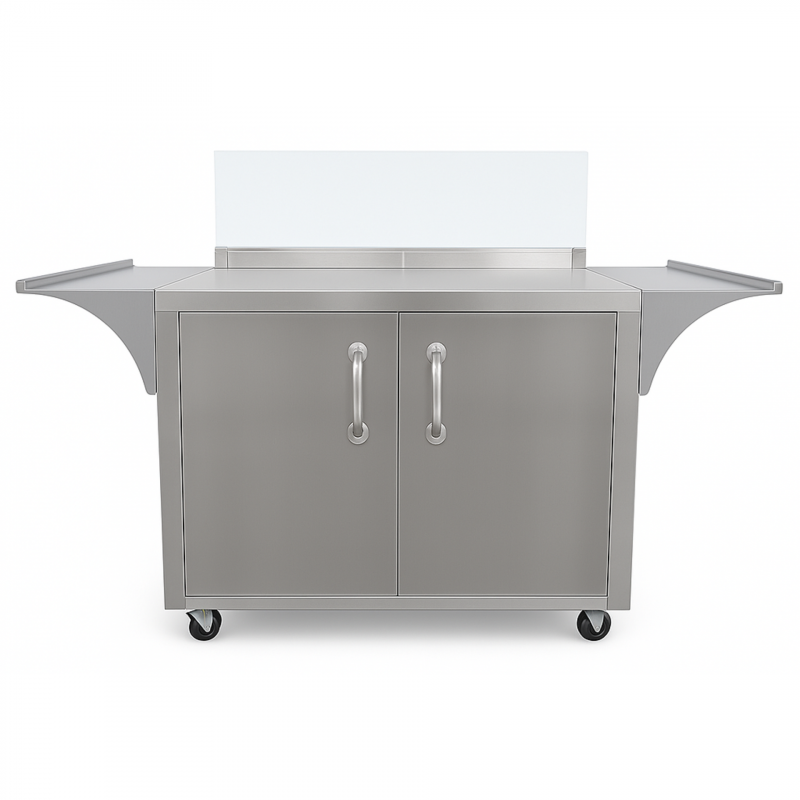 Chariot à Crêpes Multi-Usage Ambulant