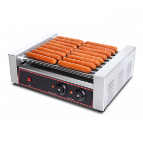 Chauffe Saucisse Hot Dog Professionnel – 9 ou 11 Rouleaux