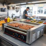 Chauffe Saucisse Hot Dog Professionnel – 9 ou 11 Rouleaux