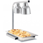 Chauffe frites 2 lampes GN1/1