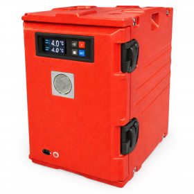 Conteneur chauffant ventilé 120L - Température réglable - 350W