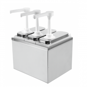 Distributeur sauce 3 pompes - 3x1 L