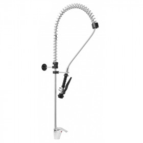 Douchette mitigeur monotrou a évier avec col de cygne