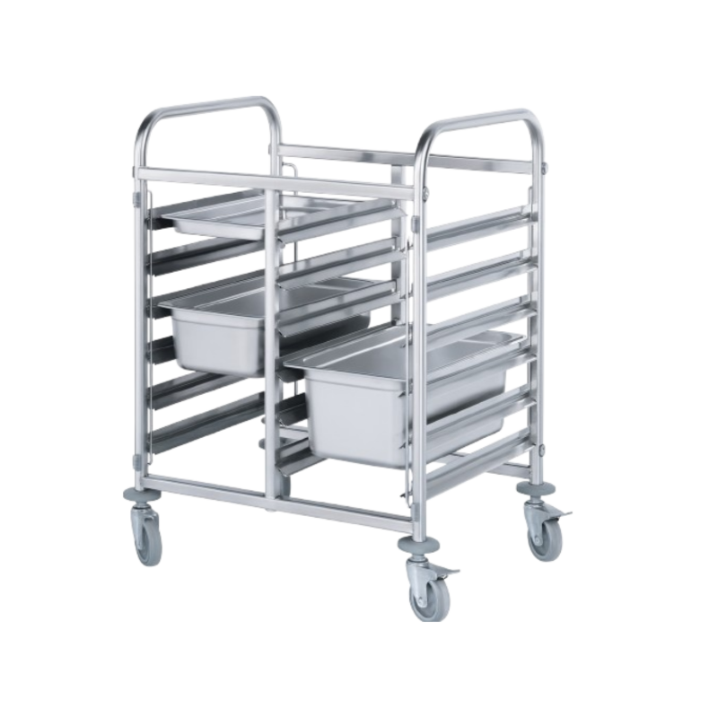 Echelle double pour bacs GN1/1 - 6 niveaux