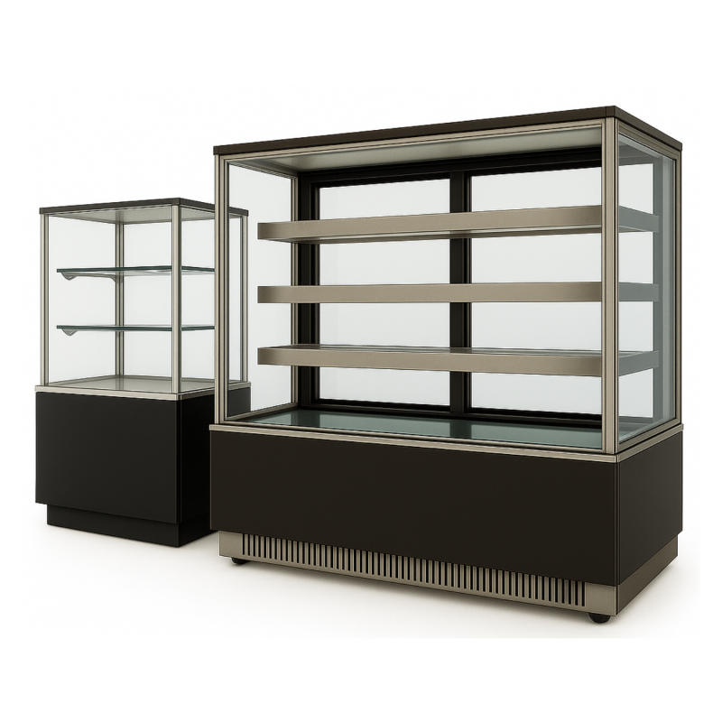 Ensemble de vitrine réfrigérée boulangerie Tulipe