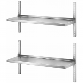 Etagères a fixer double 600 mm P355