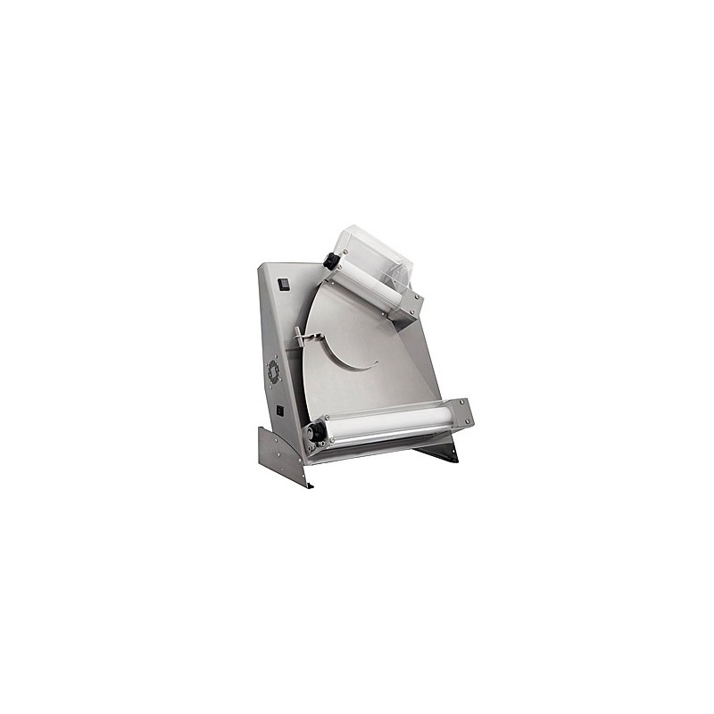 Façonneuse laminoir à pizza mécanique 2 rouleaux diam 400