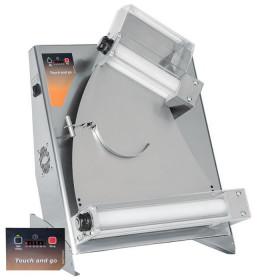 Façonneuse laminoir à pizza électronique 2 rouleaux diam 300 touch and go