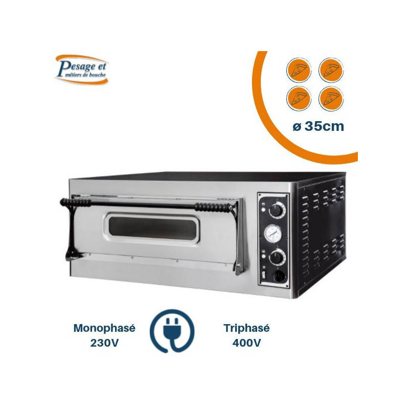 Four à pizza électrique PRISMAFOOD XL 4 x ø 35