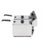 Friteuse professionnelle électrique 2 cuves