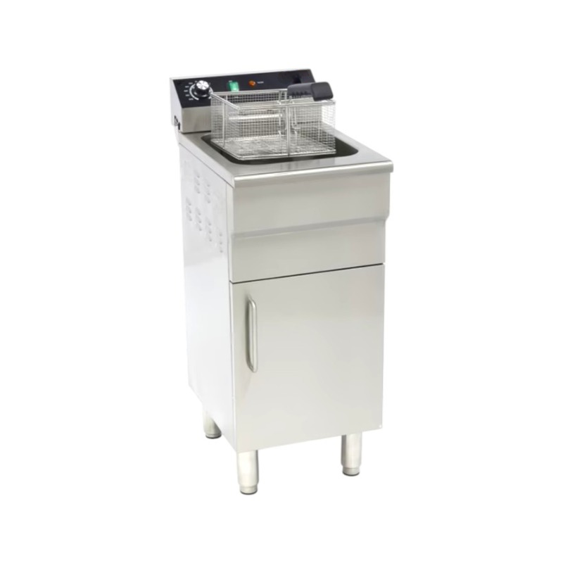 Friteuse Électrique 10L sur Pieds - Haut Rendement 10,6 kW