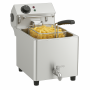 Friteuse Électrique Professionnelle 7 Litres - Avec Vanne de Vidange - 3 600 W