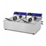 Friteuse électrique - 2 x 6 Litres