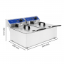 Friteuse électrique - 2 x 6 Litres