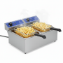 Friteuse électrique professionnelle 2 x 11 Litres