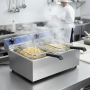 Friteuse électrique professionnelle 2 x 11 Litres