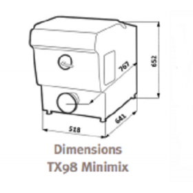 Hachoir mélangeur Dadaux Minimix