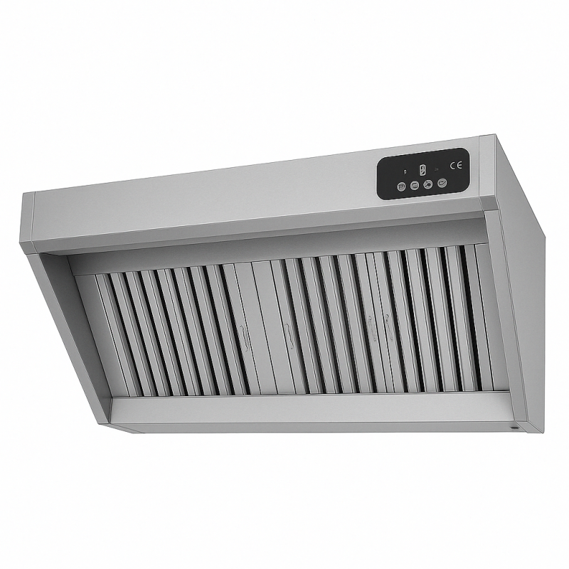 Hotte murale Mistral pro 1500 x 900 avec moteur, LED et variateur