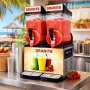 Machine à granita professionnelle 2 x 15 L