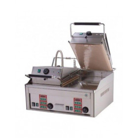 Plancha clams électrique double - chromée