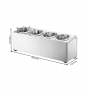 Porte couverts inox 4 compartiments