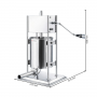 Poussoir à saucisses manuel vertical 10L en inox