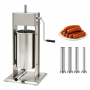Poussoir à saucisses manuel vertical 15L inox