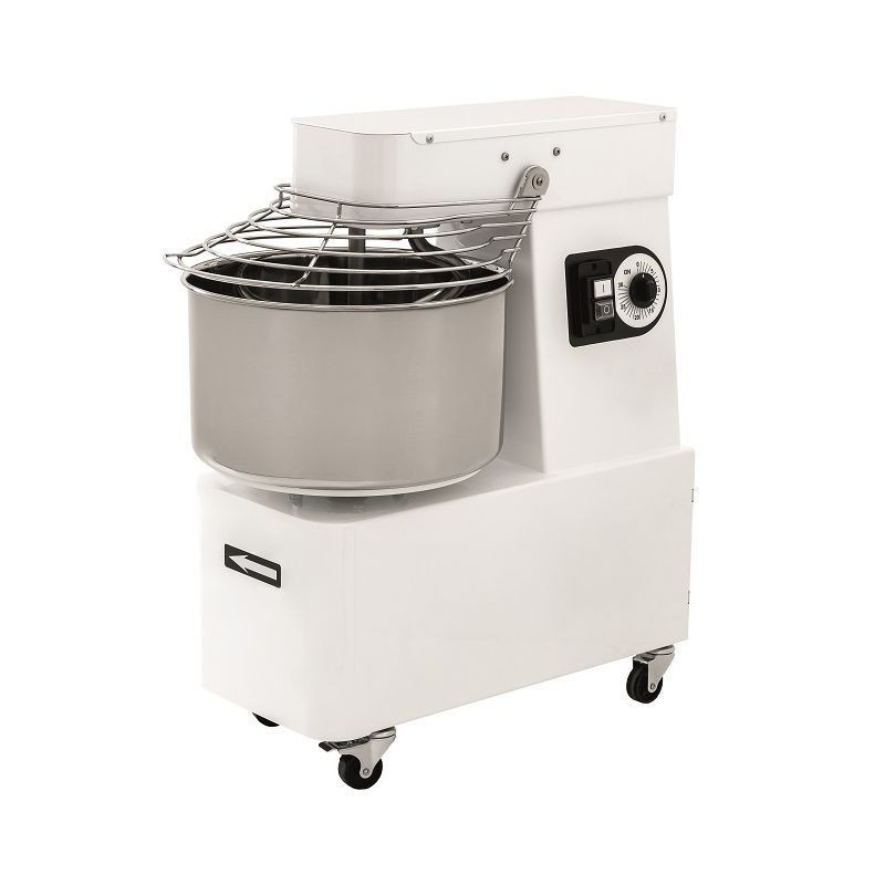 Pétrin à spirale cuve et tête fixe