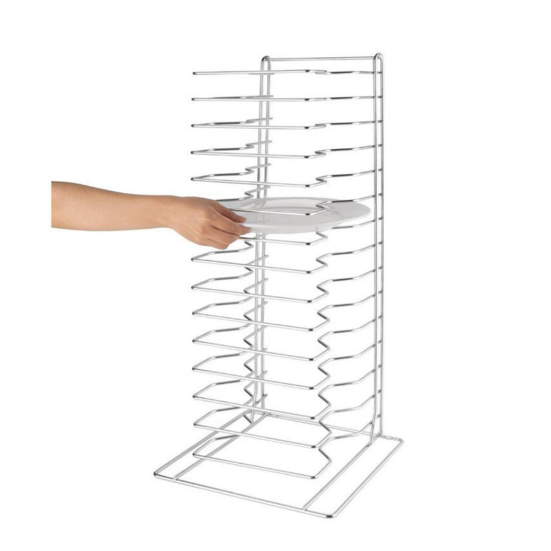 Râtelier pour plaque à Pizza vertical - 14 niveaux