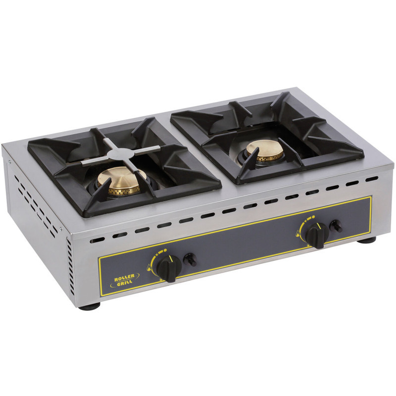 Réchaud gaz professionnel 2 feux - Roller Grill
