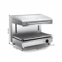 Salamandre Professionnelle à Quartz GN1/1 - Plafond Ajustable - 2900W