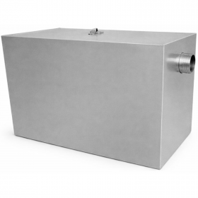 Séparateur de graisses inox - 340 x 250 x 250 mm
