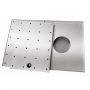 Table de dessouvidage inox - 900 x 600 mm