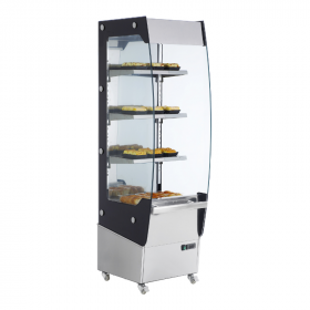 Vitrine Chauffante Libre Service INOX - 220L