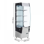 Vitrine Chauffante Libre Service INOX - 220L