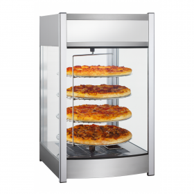 Vitrine chauffante - tournante pour Pizzas