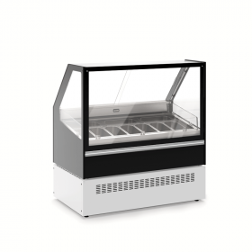 Vitrine pour crèmes glacées ventilée
