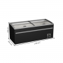 Congélateur bahut pour supermarché - 2100 mm, 850 L